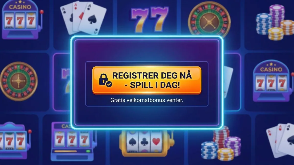 Registrer deg med bonus